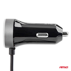 Cargador USB para coche con dos salidas USB