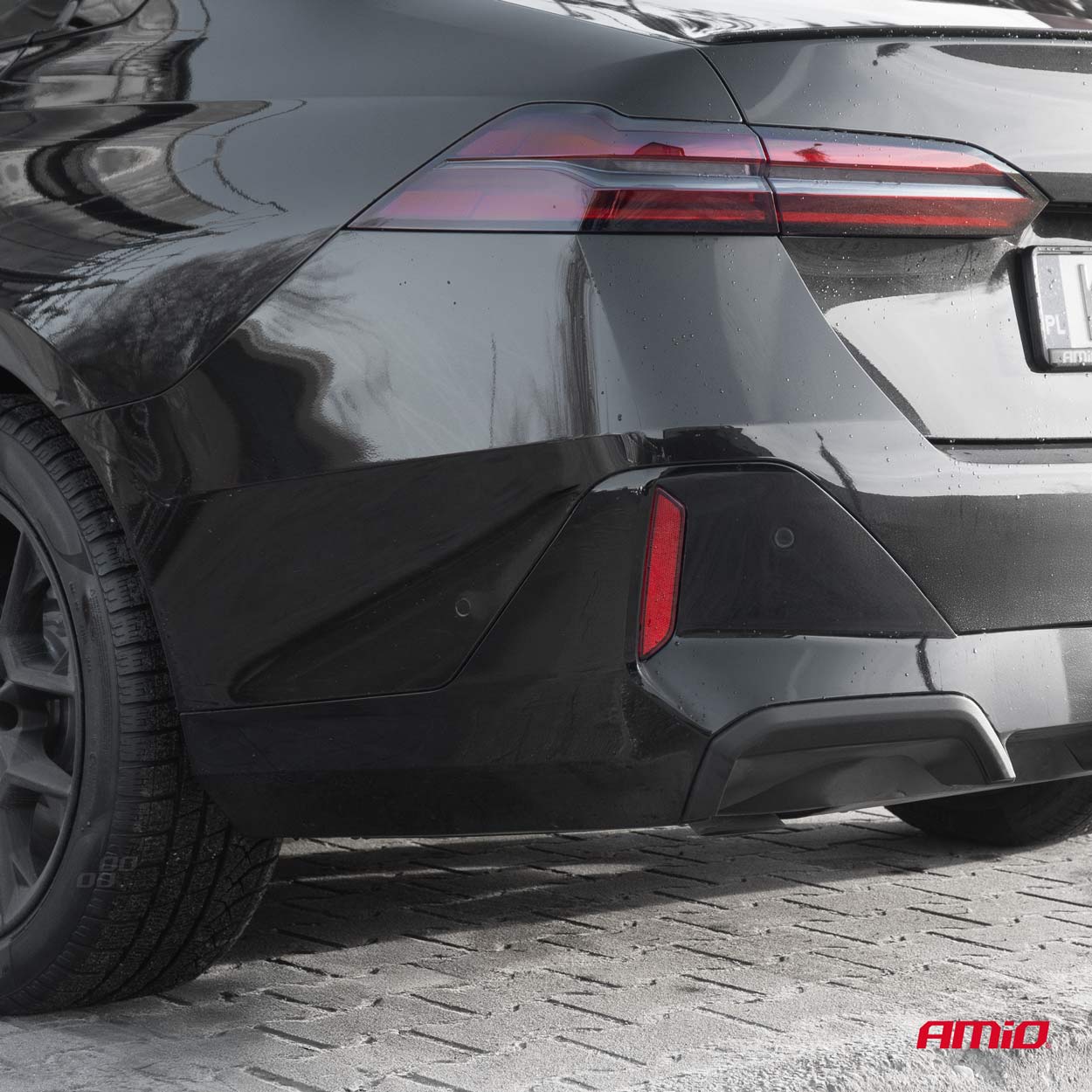 Sorte parkeringssensorer til indbygning med 16,5 mm monteringsdiameter