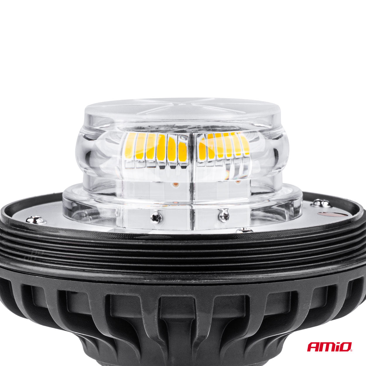 Luz de advertencia LED con soporte de un solo tornillo