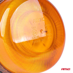 Luz de advertencia LED magnética W03M con luz naranja