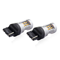 Bombilla LED CANBUS T20 7440 WY21W con una fibra