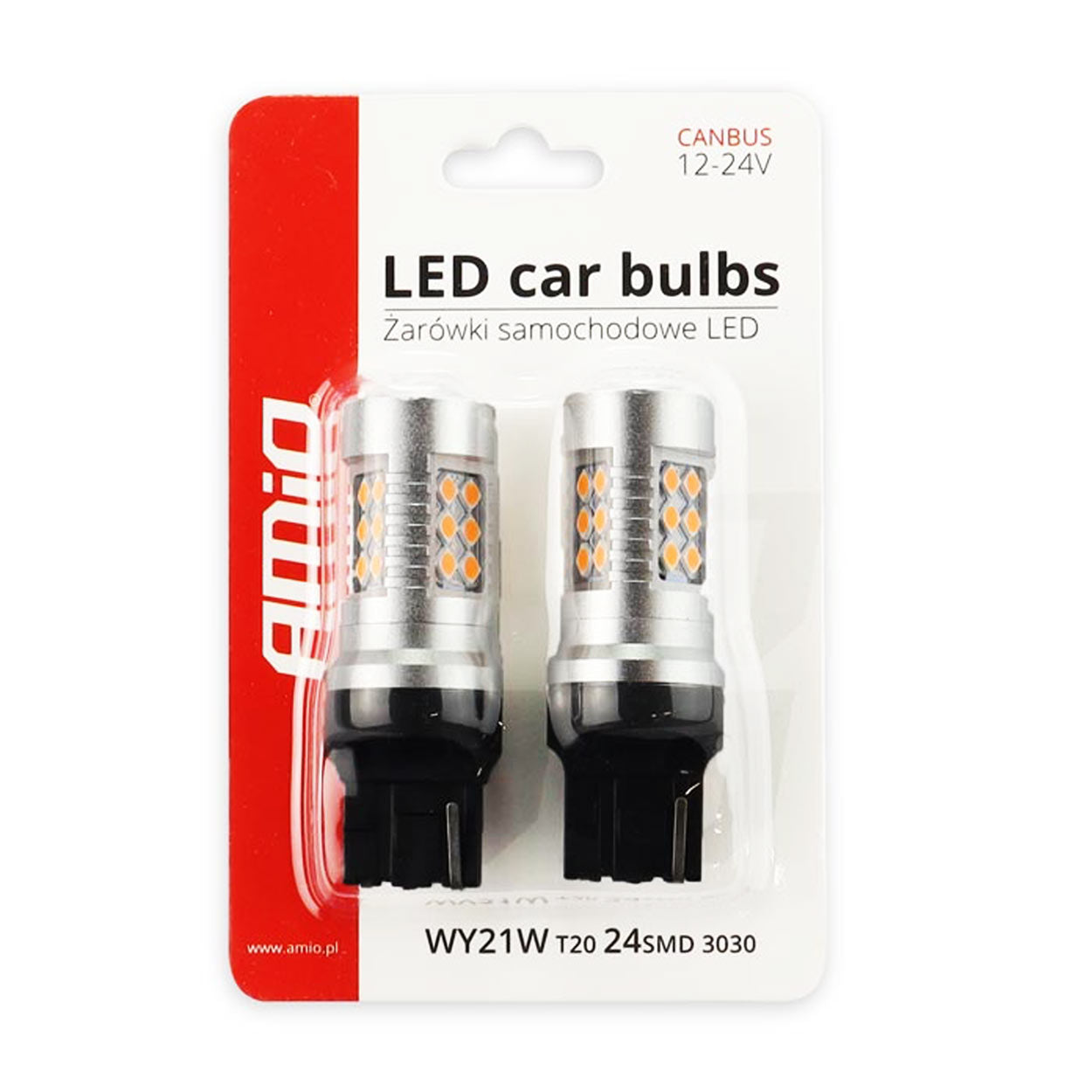 Bombilla LED T20 7440 WY21W con 800 lm