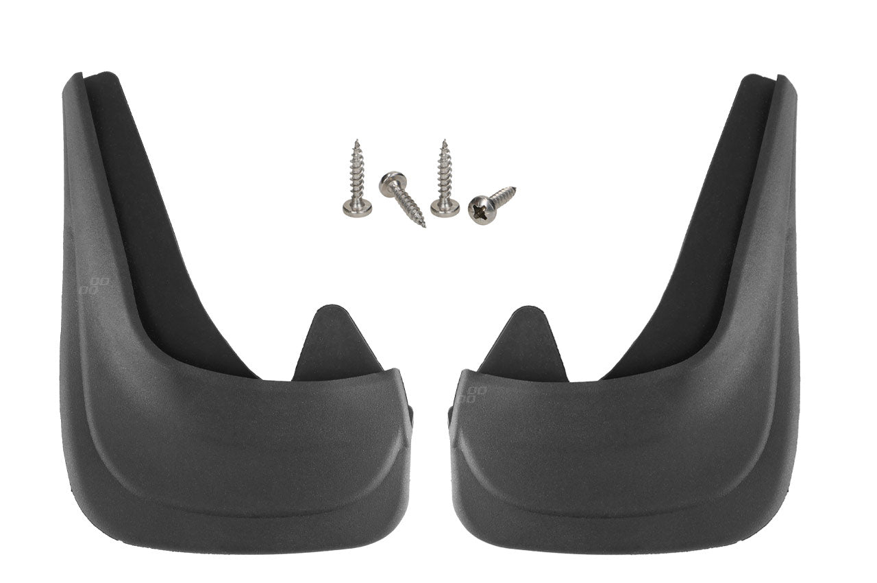 Faldillas guardabarros universales de goma flexible, 2 unidades.