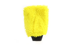 Guante de microfibra amarillo de 23 x 17 cm