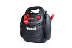 Jumpstarter med 12 V-udtag og USB-port