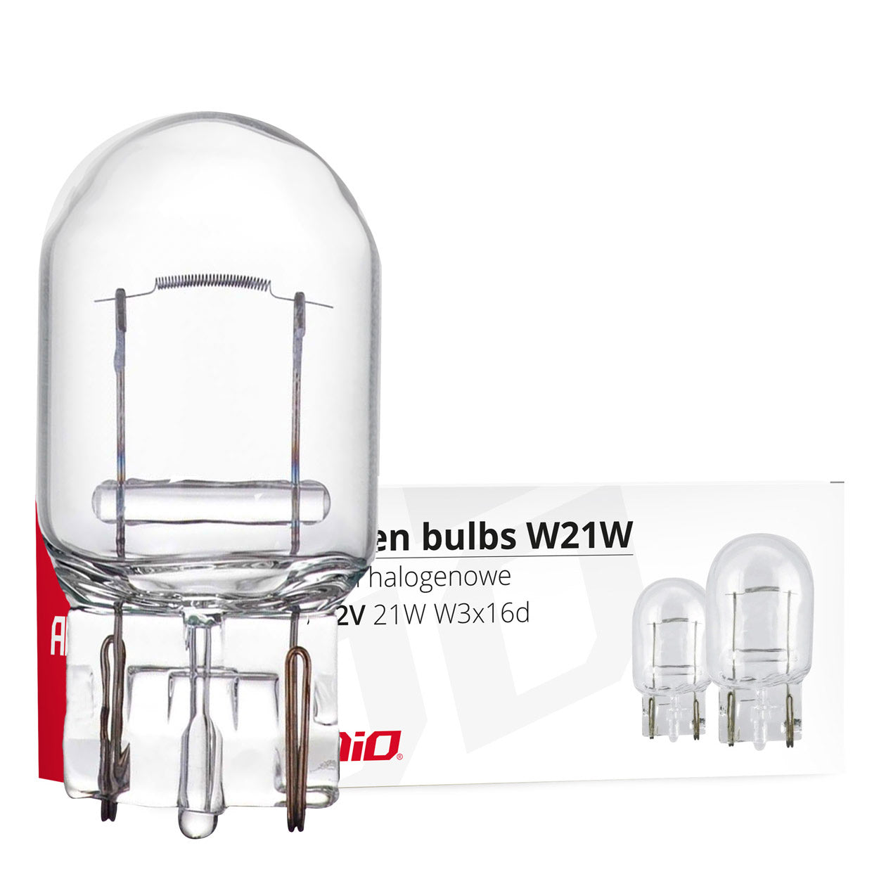 Bombillas halógenas T20 W21W W3x16d 21 W 12 V, 10 uds.