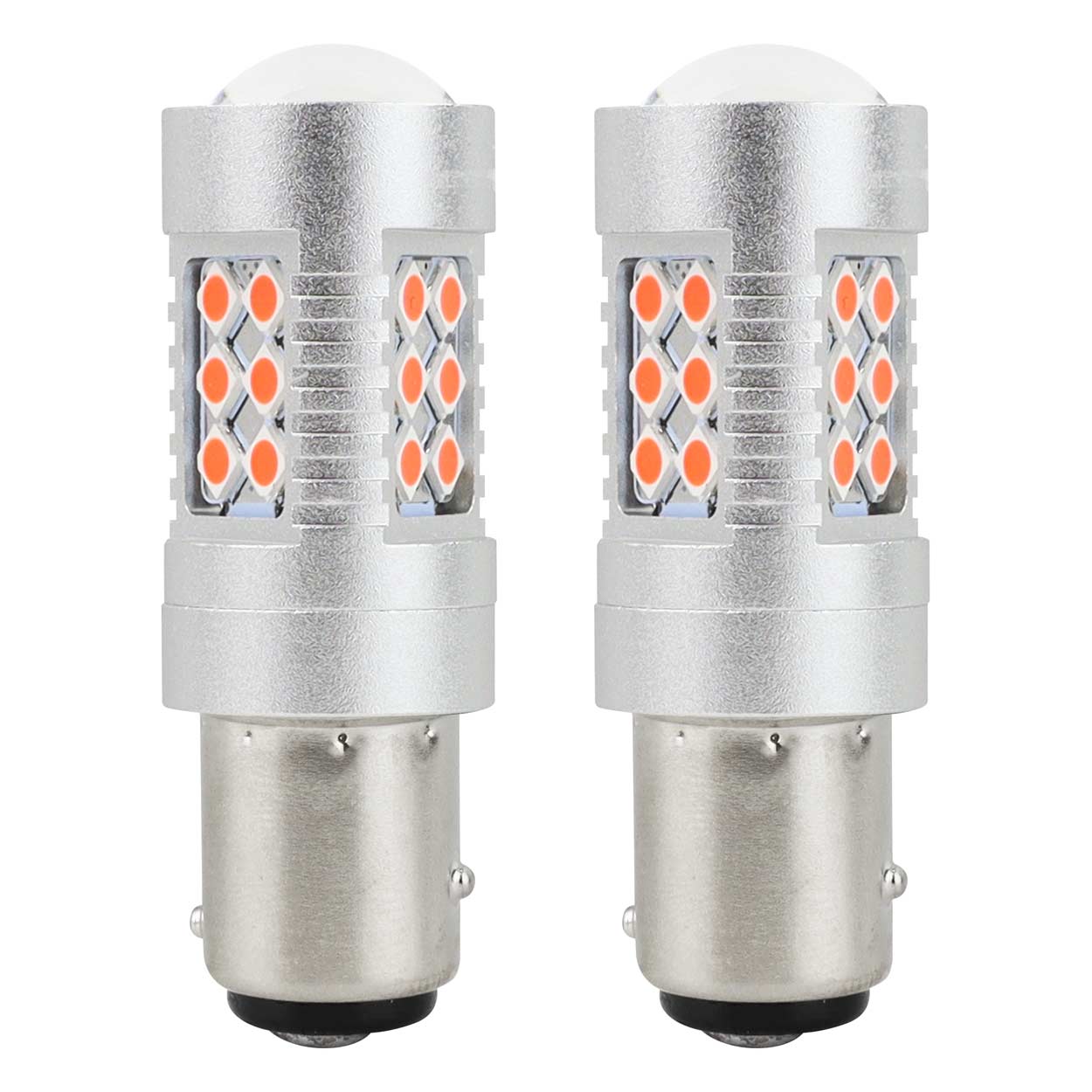 Bombilla LED roja con casquillo 1157 BAY15D