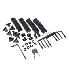 Skiholder set fra siden