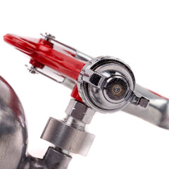 Pistola de pintura HVLP con patrón de pulverización ajustable