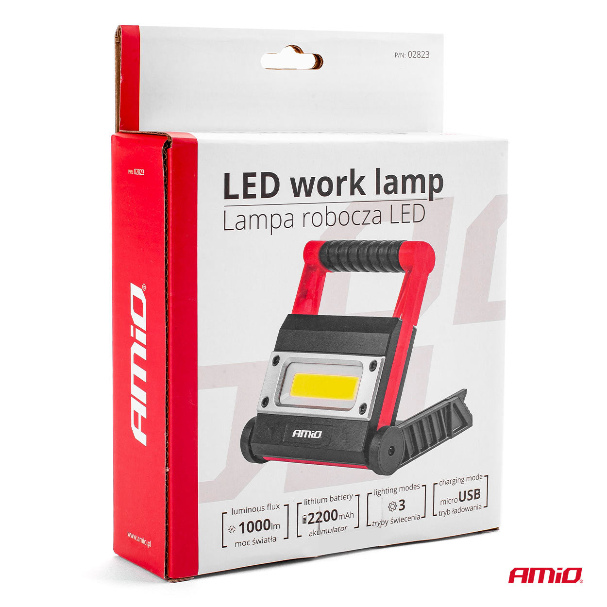 LED arbejdslampe WT13 med justerbar belysning