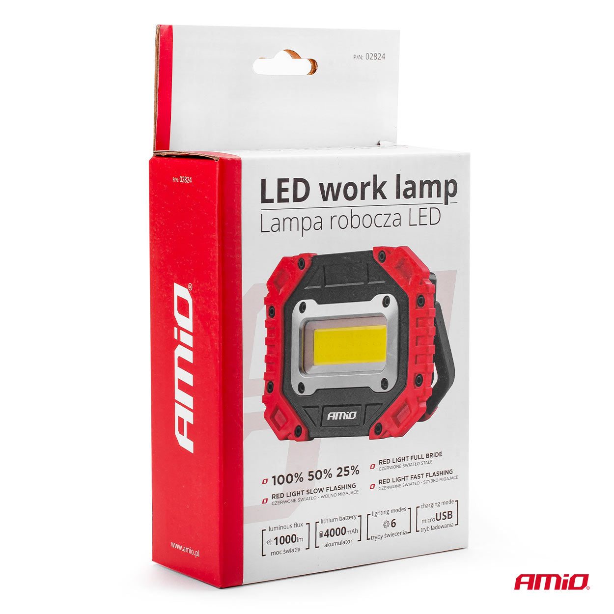 Lámpara de trabajo LED WT14 para camping y bricolaje