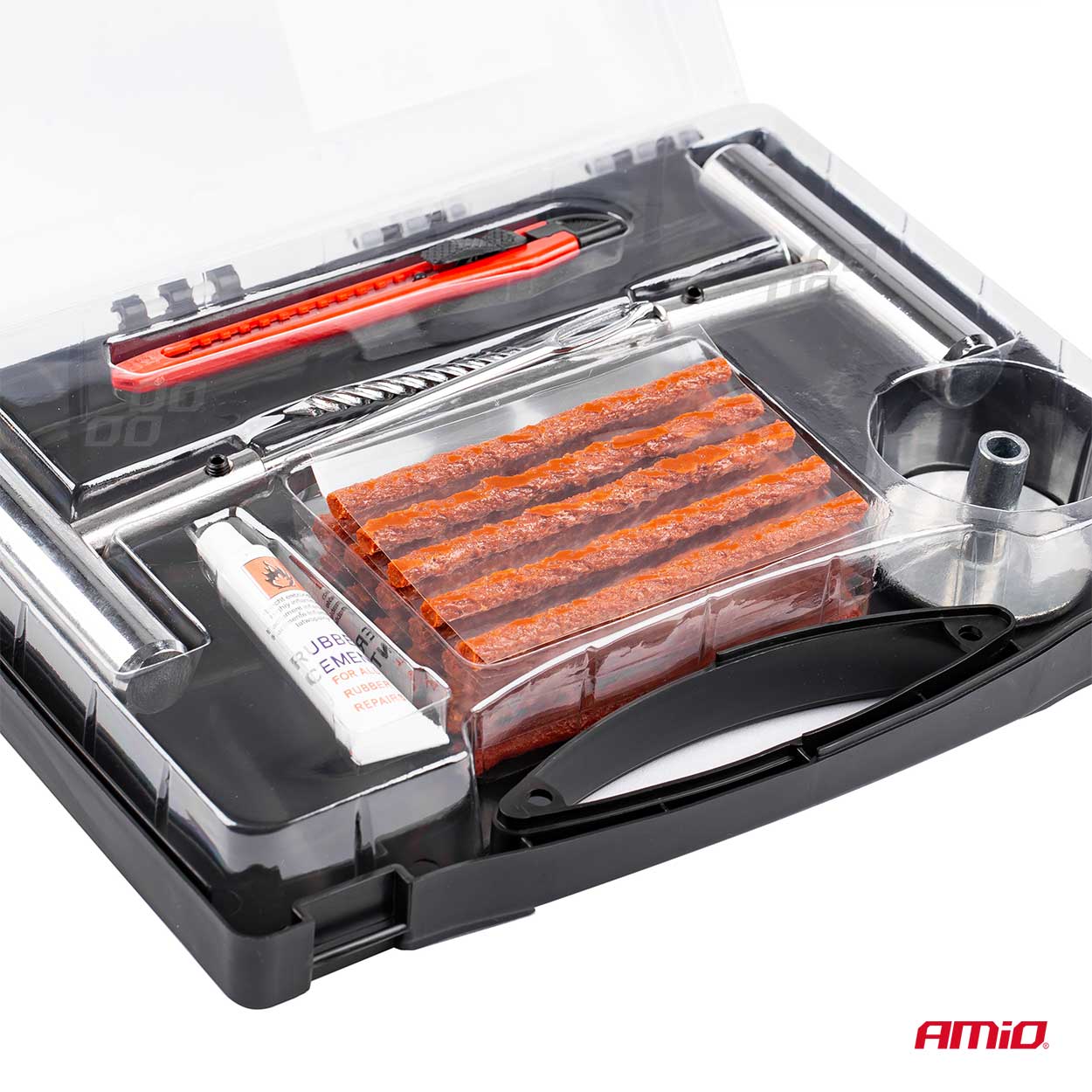 Kit de reparación de neumáticos para reparar pinchazos desde el exterior