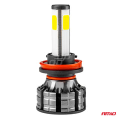 LED-pærer H8 H9 H11 COB set fra siden