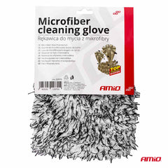 Guante de microfibra con gran superficie de limpieza