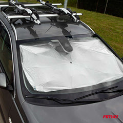 Parasol para parabrisas con medidas de 140 x 79 cm