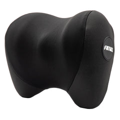Reposacabezas negro para asiento de coche con espuma viscoelástica