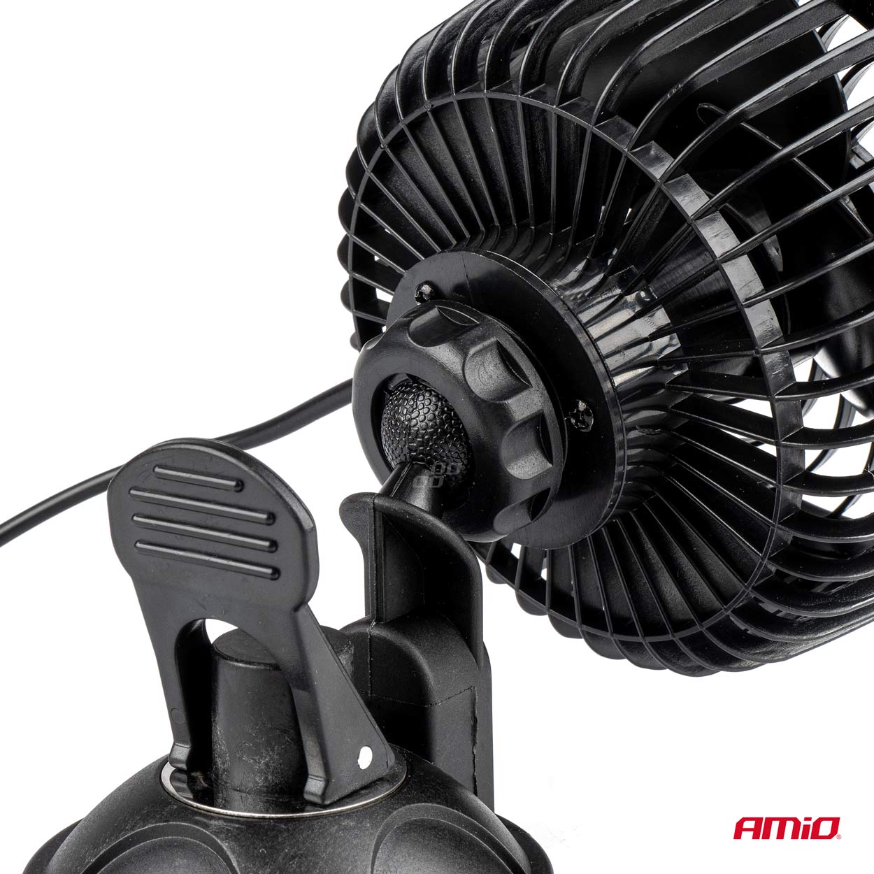 Sort bilventilator med 6 tommer propel