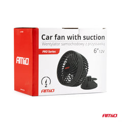 Sort bilventilator i plast