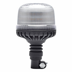 LED-advarselslampe med orange lys og fleksibelt beslag