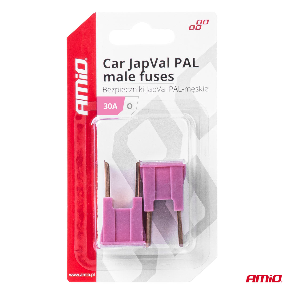 Fusibles JAPVAL PAL O de 40 A en blíster