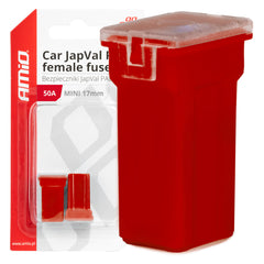 Fusible mini hembra JAPVAL PAL de 50 A y 17 mm