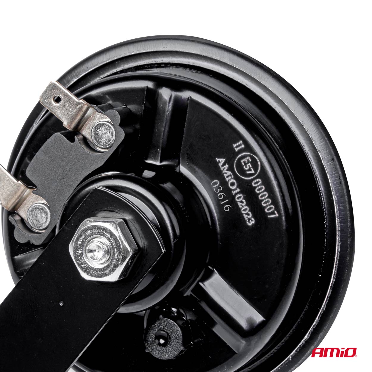 Horn med plug-in-tilslutning til 24V elsystem