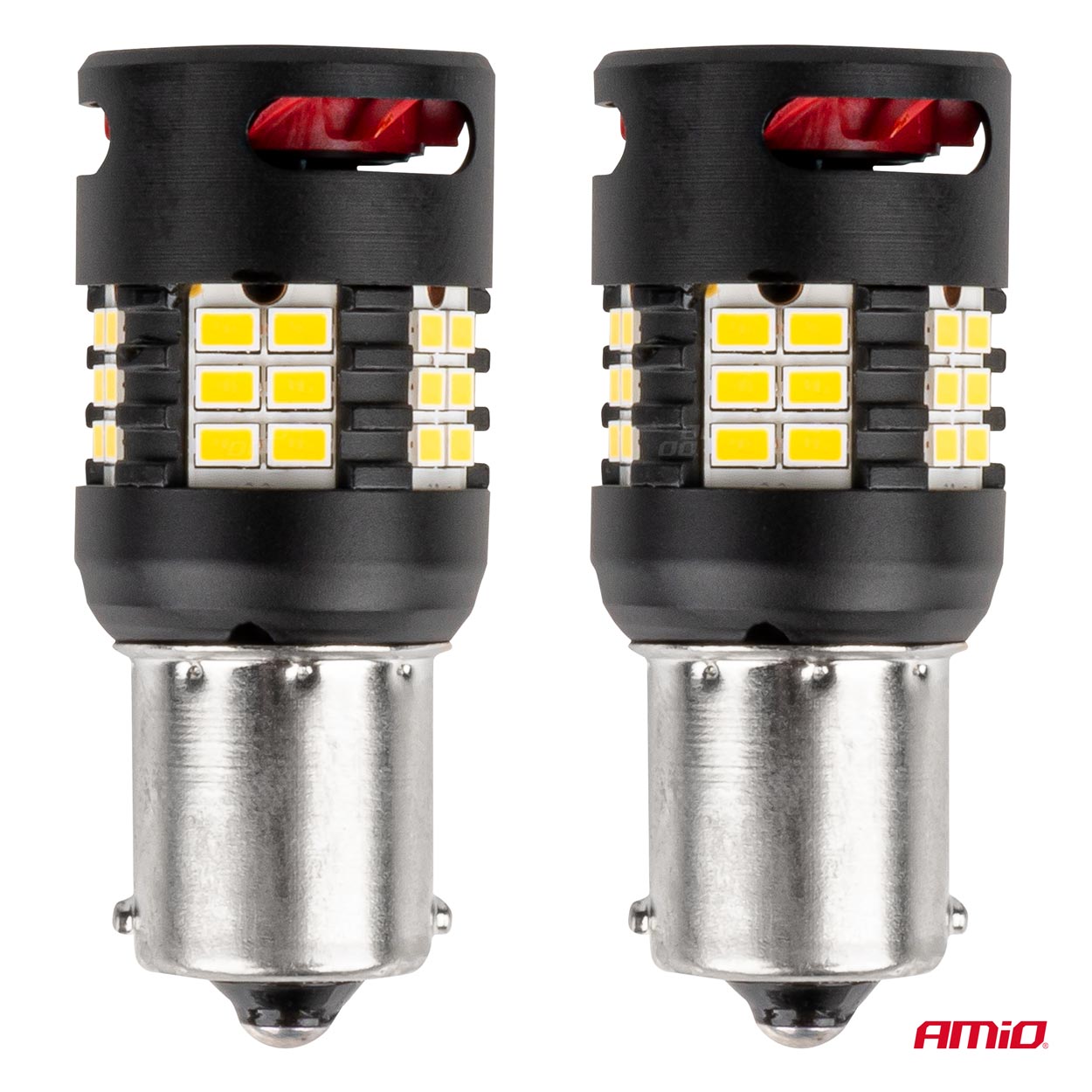 LED-pære BA15S med 24 SMD-LED'er