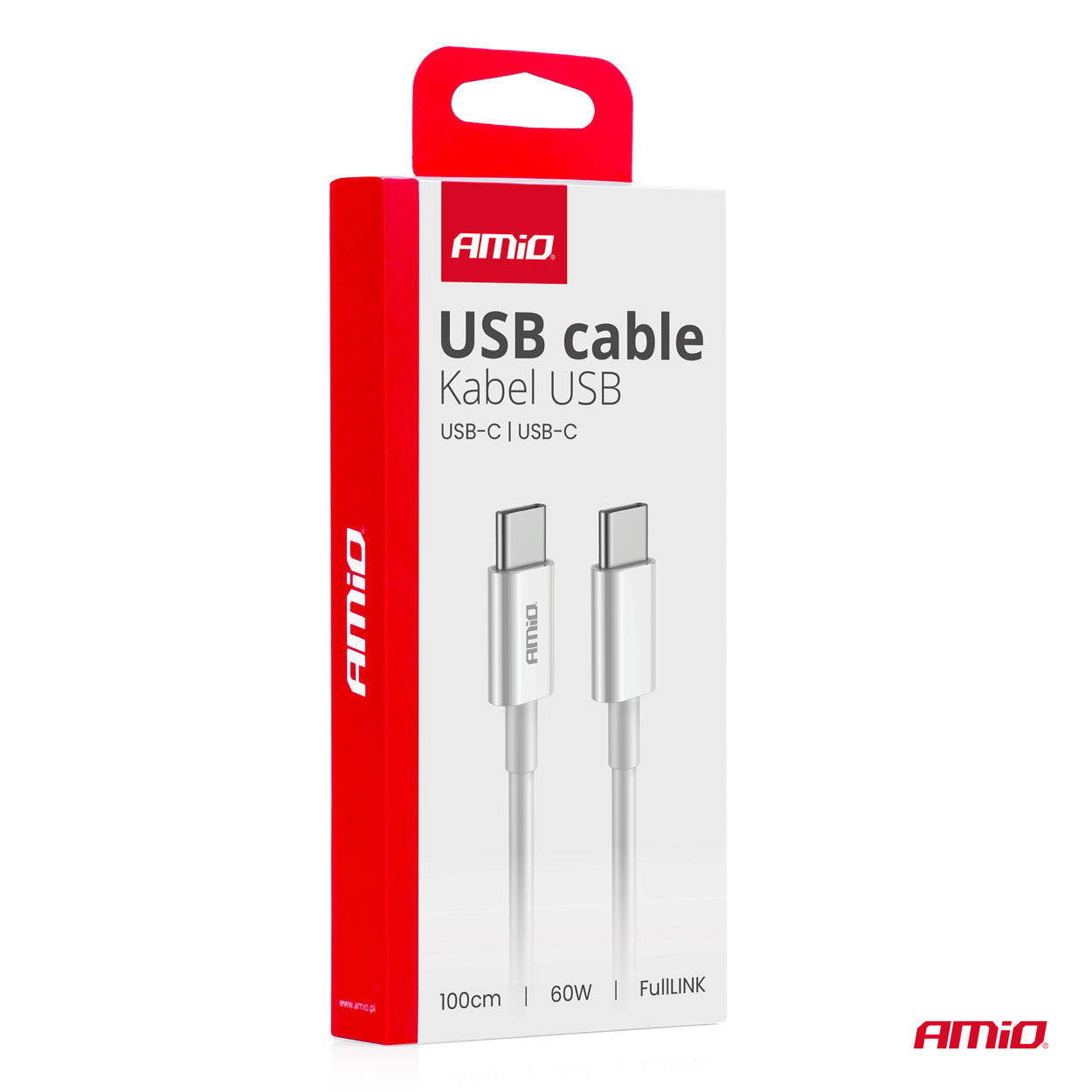 USB-C til USB-C-kabel med robust konstruktion