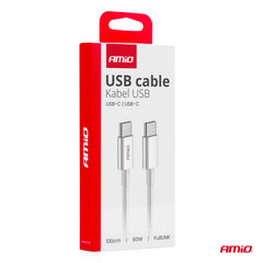 USB-C til USB-C-kabel med robust konstruktion