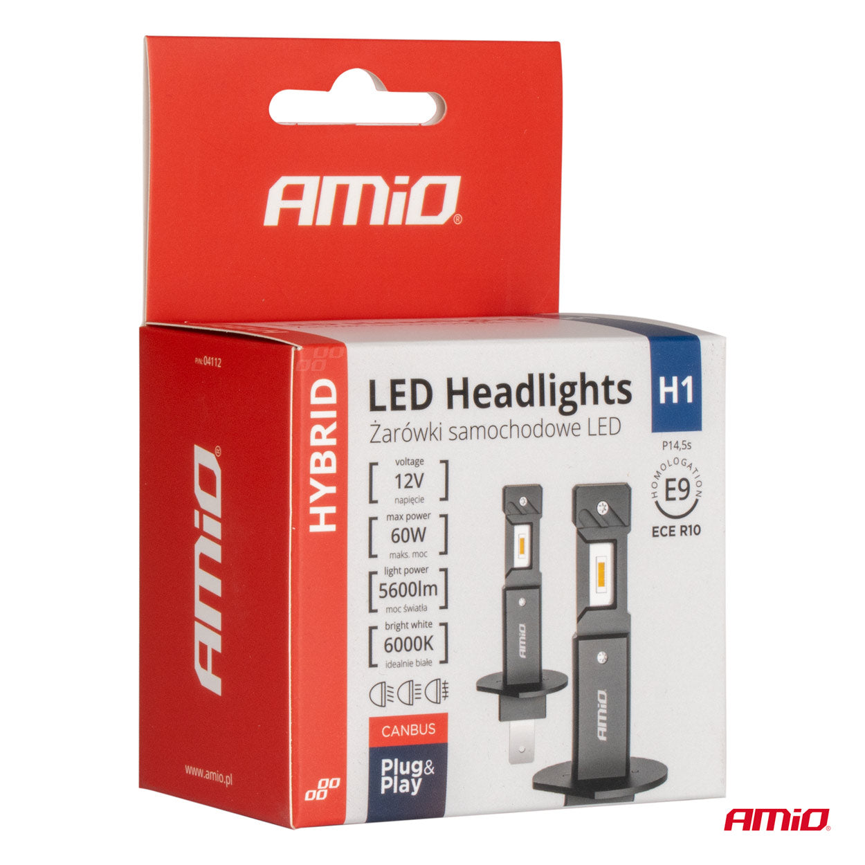 LED-pærer H1 Hybrid med CANBUS