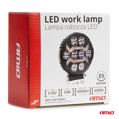LED-arbejdslampe AWL69 med tre lysfunktioner