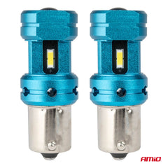 LED-pære BA15S 1156 til 12V og 24V