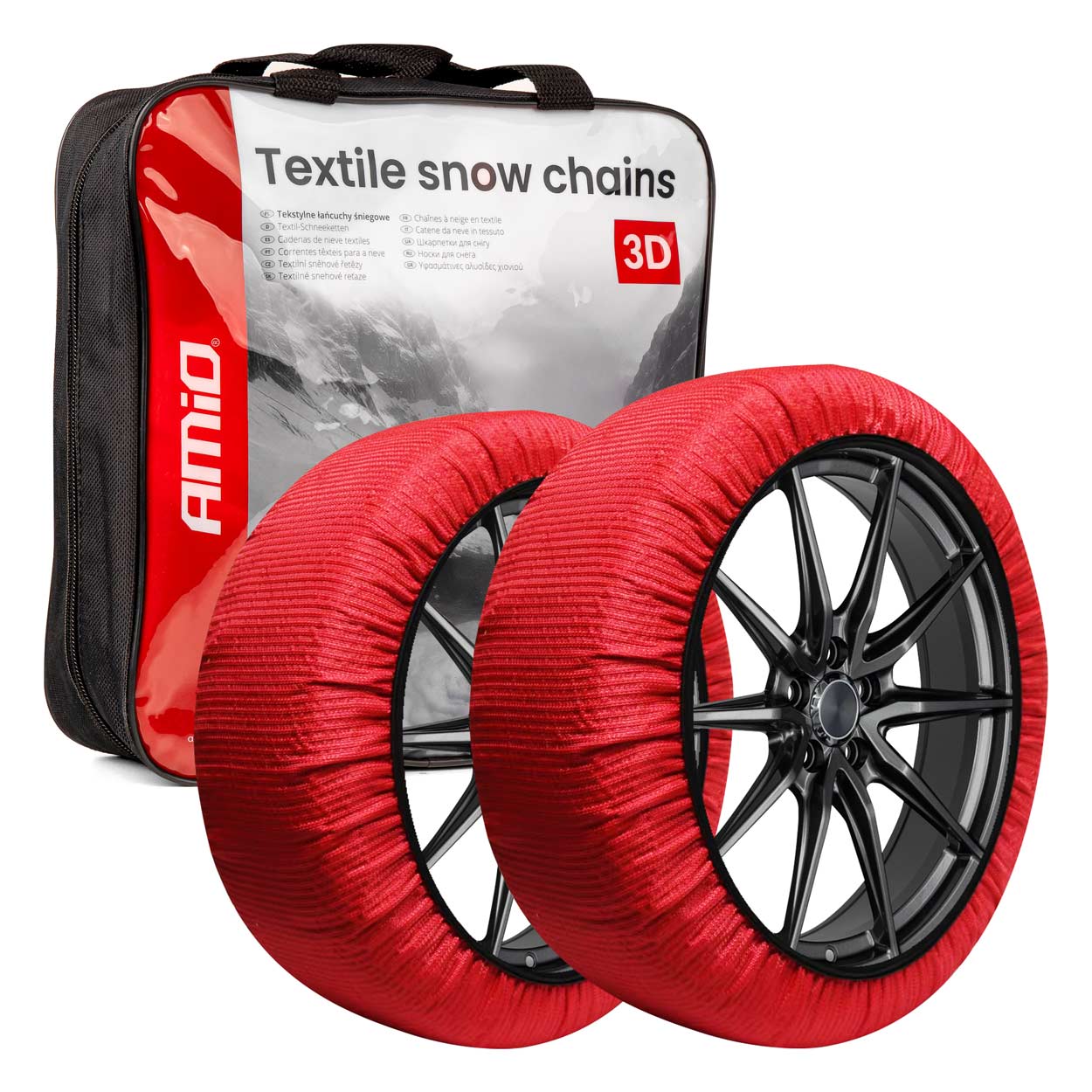 Cadenas de nieve textiles 3D XS