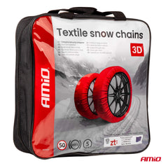Cadenas de nieve textiles 3D XS con montaje sin herramientas