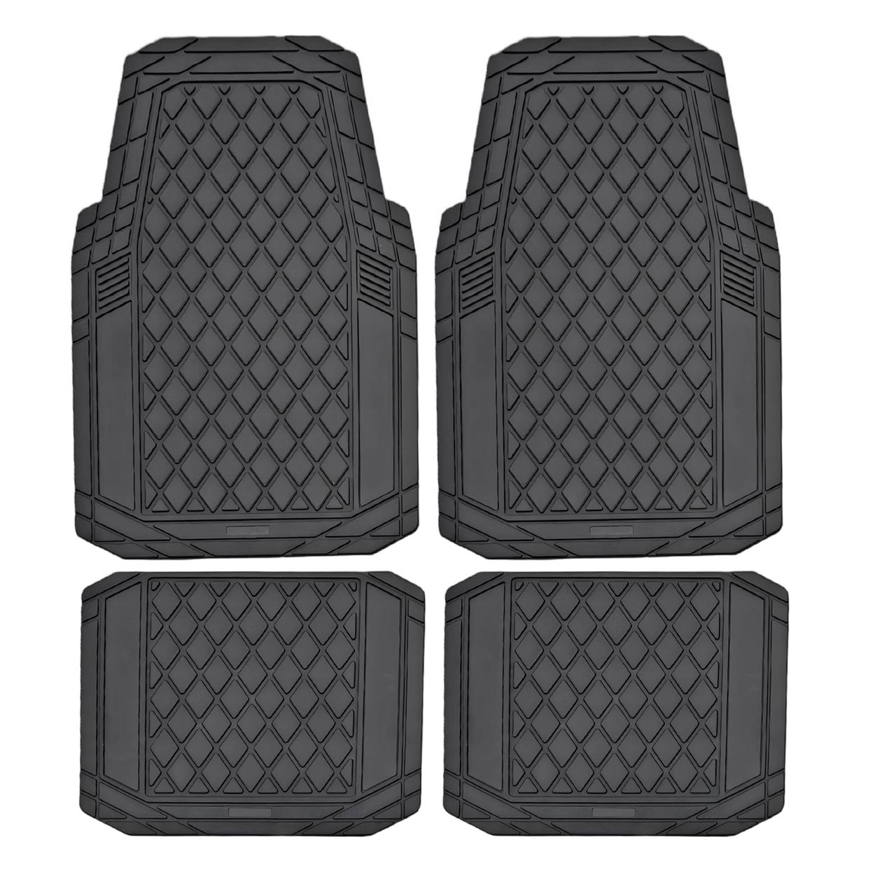 Alfombrillas universales de PVC negras para coche CM-03