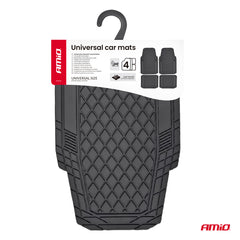Alfombrilla universal de PVC negra para coche CM-03