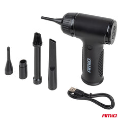 Soplador de polvo con carga USB-C
