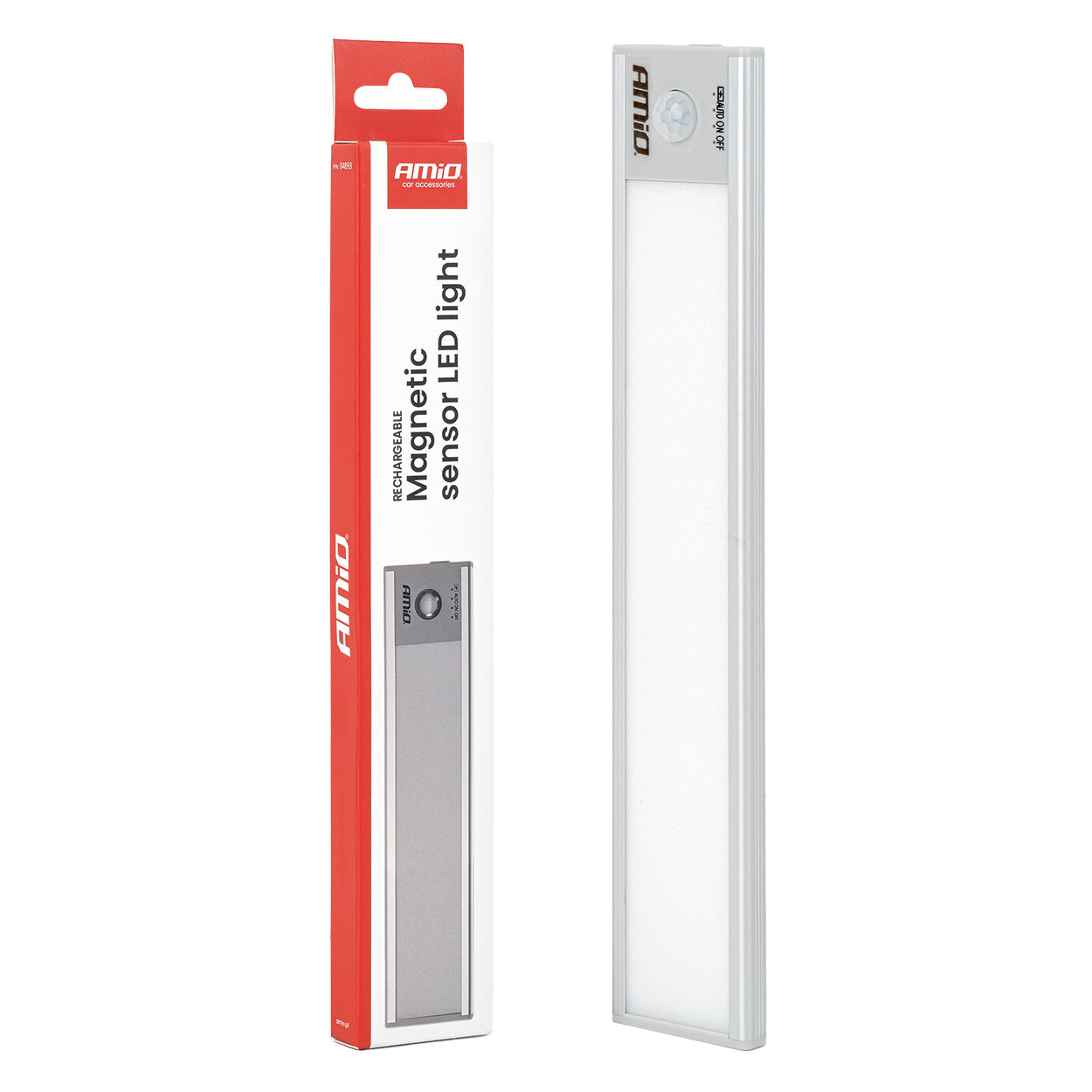 Lámpara LED magnética recargable con sensor de movimiento
