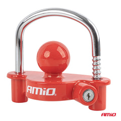 Candado para enganche de remolque con llave