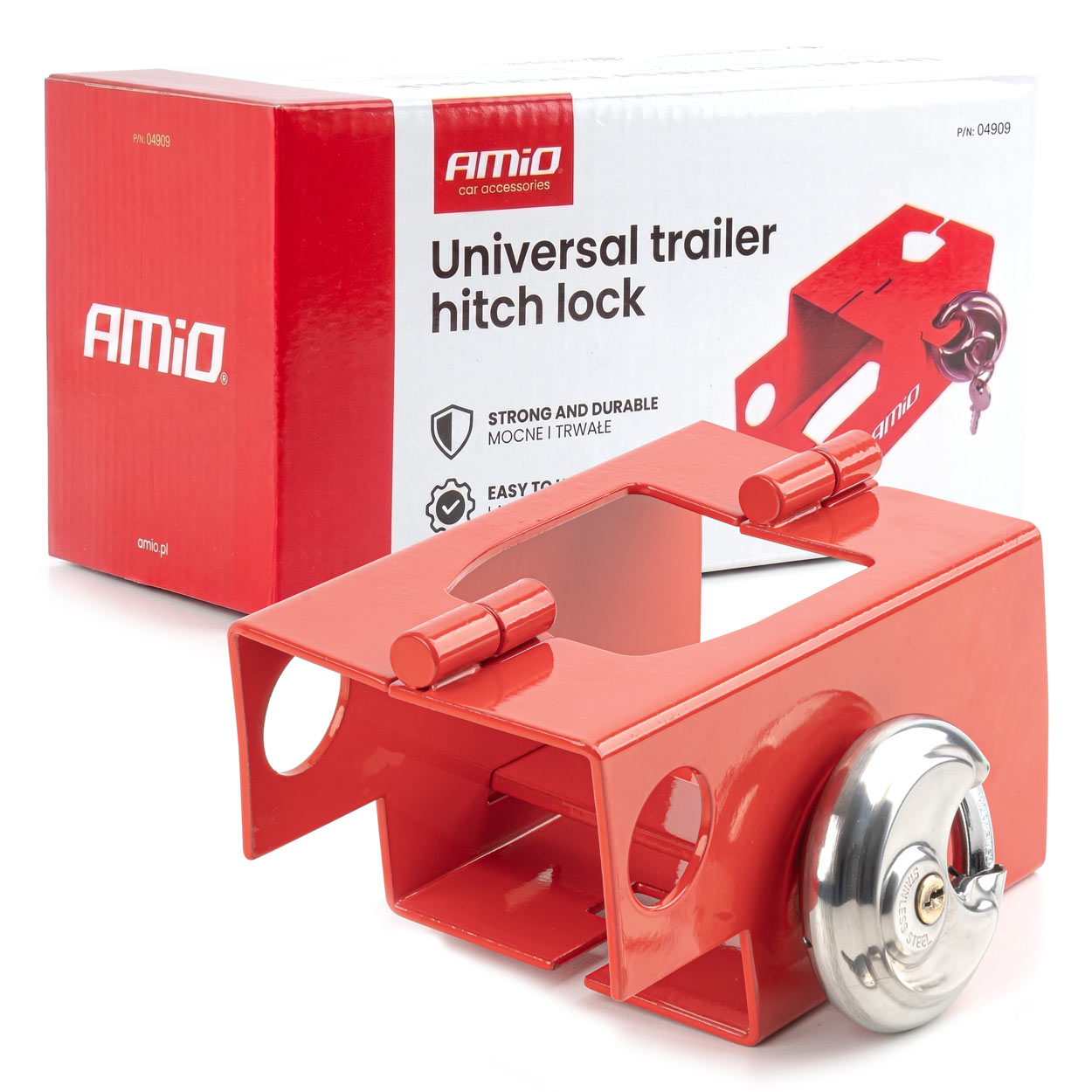 Candado universal para enganche de remolque L09