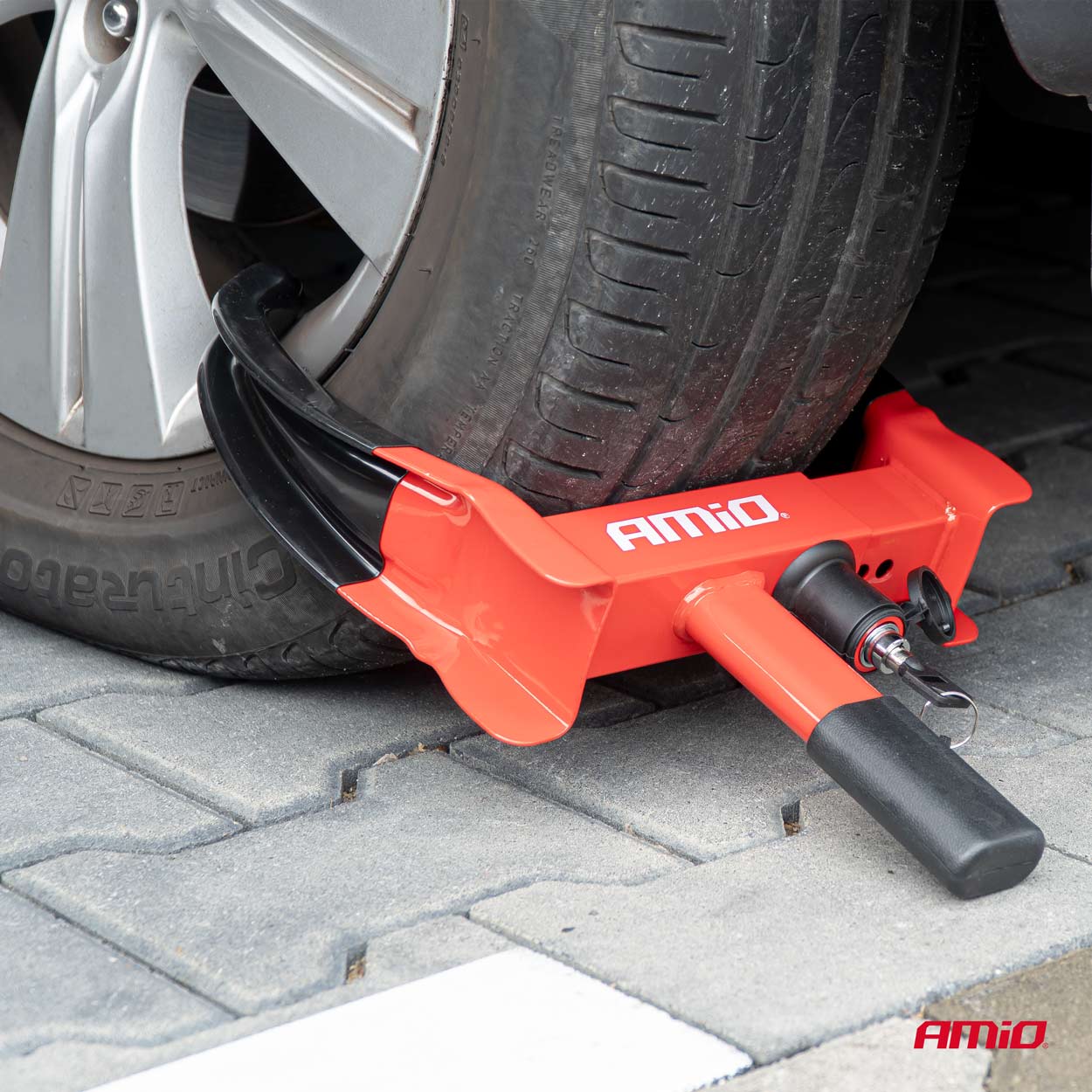 Bloqueador de rueda L10 con cerradura de llave