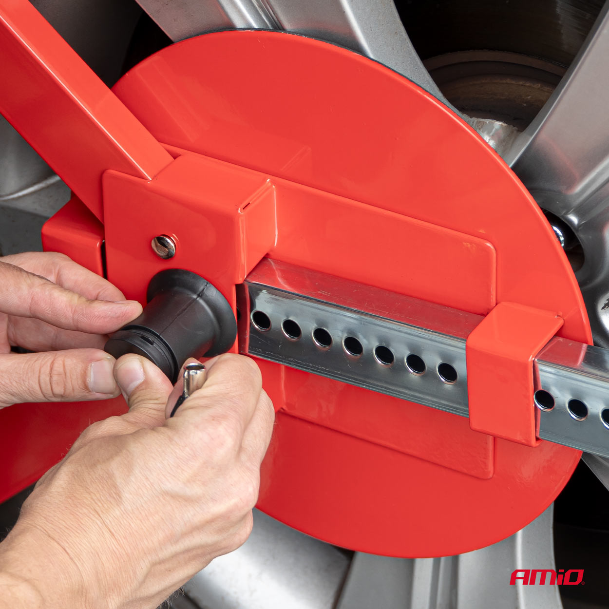 Cepo antirrobo para rueda L11 para coche