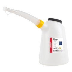 Bidón de aceite de 5 litros en HDPE