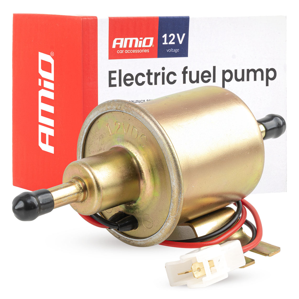 Bomba de combustible eléctrica de 12 V con conexión de 8 mm