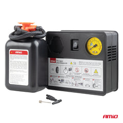 Kit de inflado para hinchar rápidamente un neumático pinchado