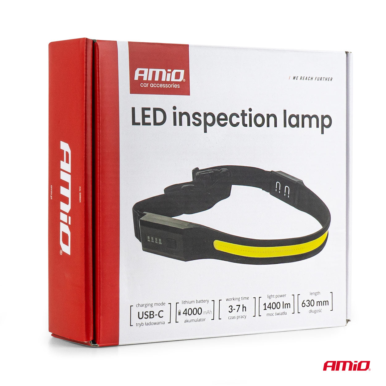 Lámpara de trabajo LED para garaje y taller