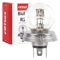 Bombilla halógena R2 24 V 55/50 W con casquillo P45T