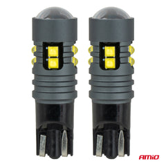 Bombilla LED T10 con 10 LED SMD blancos