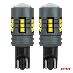 Bombilla LED T15 con 18 LED SMD 2525 vista de lado