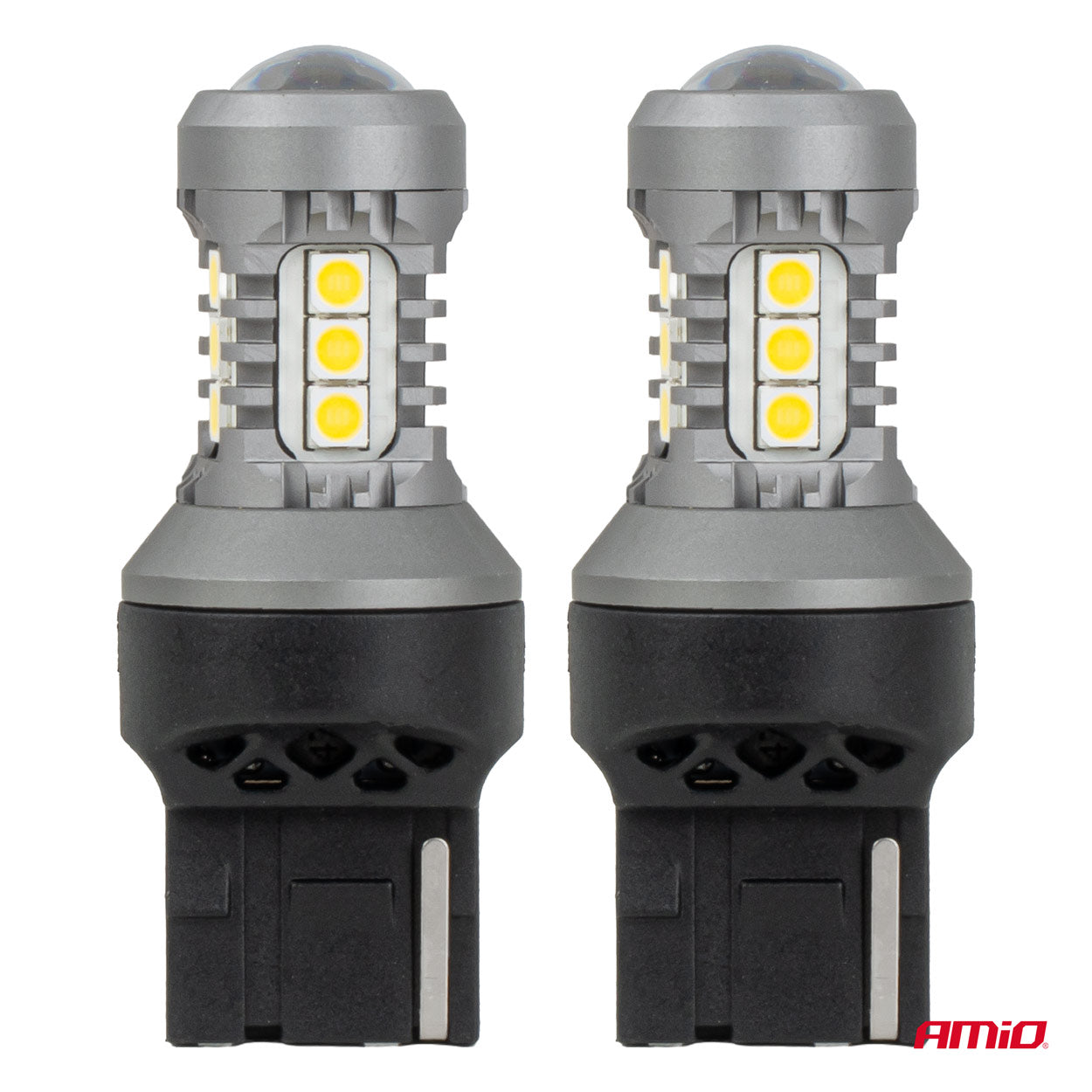 Bombilla LED 7440 W21W para iluminación de vehículos de 12/24 V